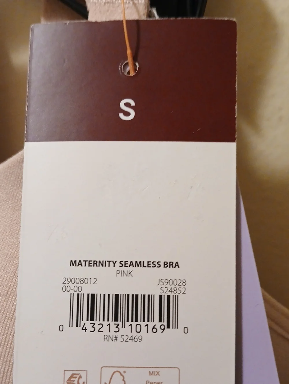 Joyspun Seamless Wirefree Nursing Bra Pink